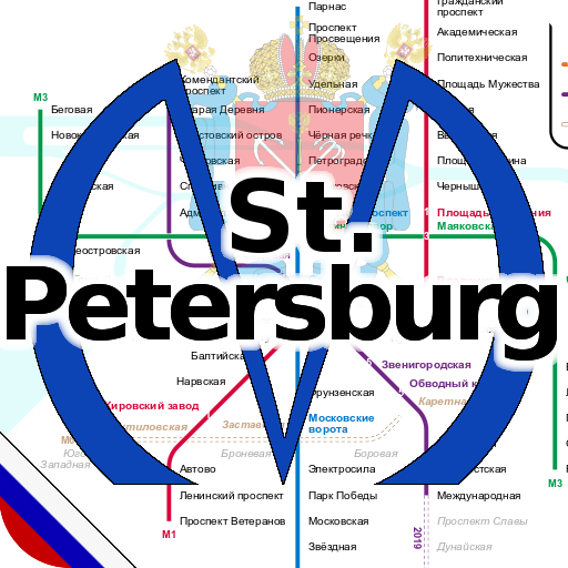 Metro of Saint Petersburg logo
