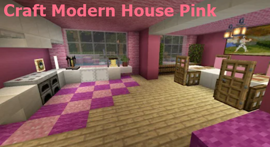 Craft Modern House Pink
