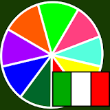Colors in italian icon