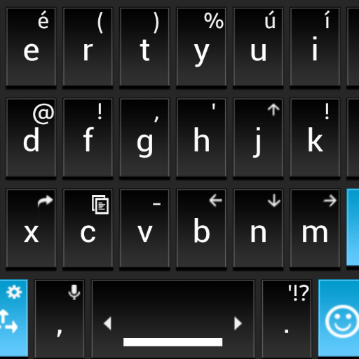 THEME AI TYPE  BLACK BLUE