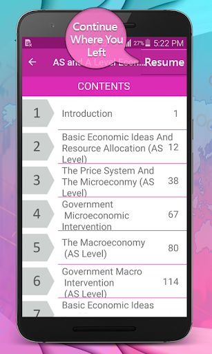 A levels Economics Textbook Screenshot
