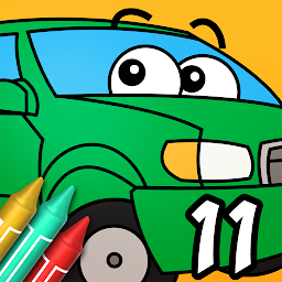 Icon image Coloring Book 11: Trucks and T