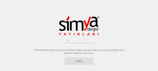 Android application Simya Dijital Kütüphane screenshort