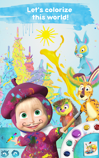 Masha and the Bear: Free Coloring Pages for Kids 1.6.9 screenshots 9