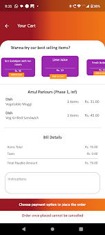 NoQueue Cafeteria App screenshot 5