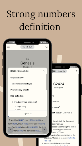 Bible Strong Offline KJV+ Screen 3
