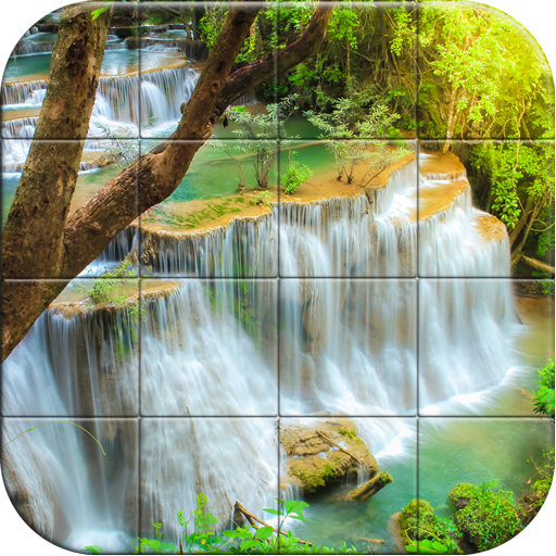 Tile Puzzle Nature  Icon