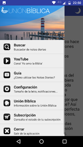 Android application Notas Diarias screenshort
