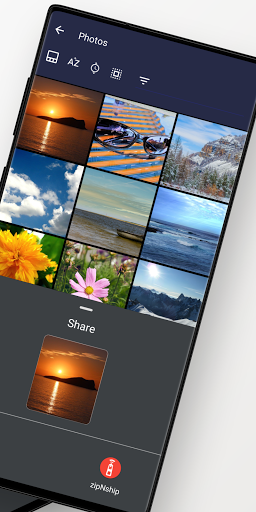 zipNship - Zip and share files Screen 2