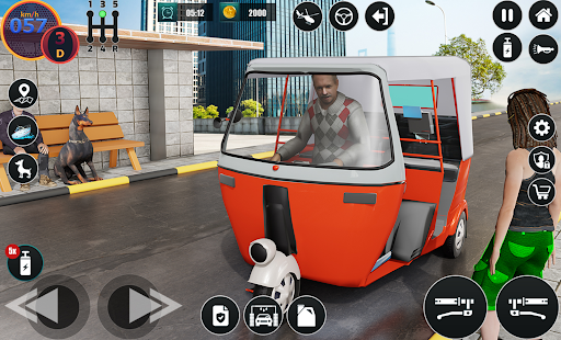Tuk Tuk Ricksha Car Game Screen 3