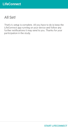 LifeConnect Screen 3