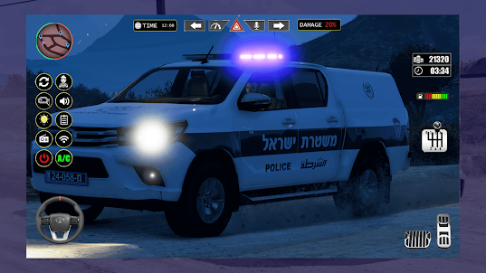 Border Police Toyota Driving