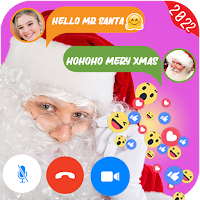 talk with santa-fake call  fake chat prank