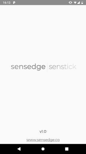 Android application Senzemo Senstick screenshort