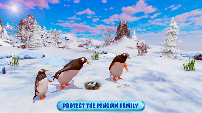 #2. Arctic Penguin Bird Simulator (Android) By: Doorment Games