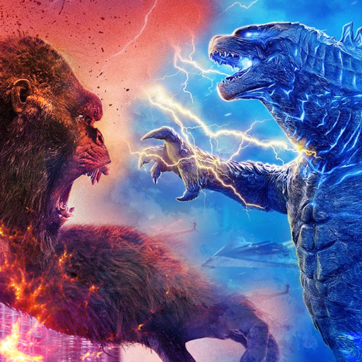 Godzilla Earth + Gorila King Kong Bc.acirrada