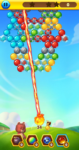 Code Triche Bubble Bee Pop - Jeux de tir de bulles colorées APK MOD (Astuce) screenshots 3