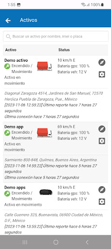 Metrik GPS Screen 3