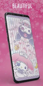 Cute Kuromi Wallpaper 4K HD