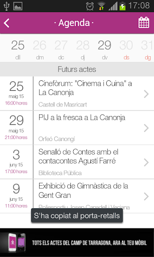 La Canonja Screen 2