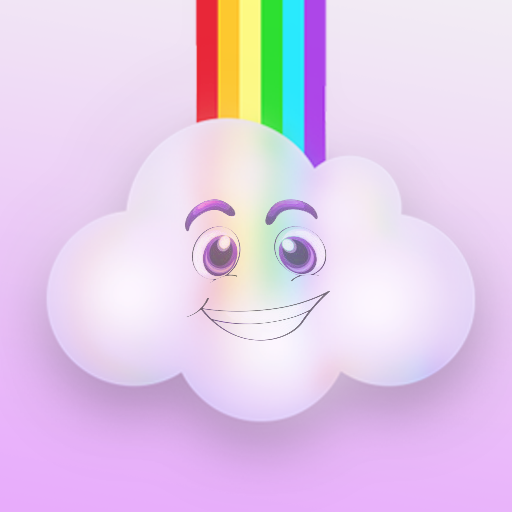 Rainbow Cloud  Draw Path