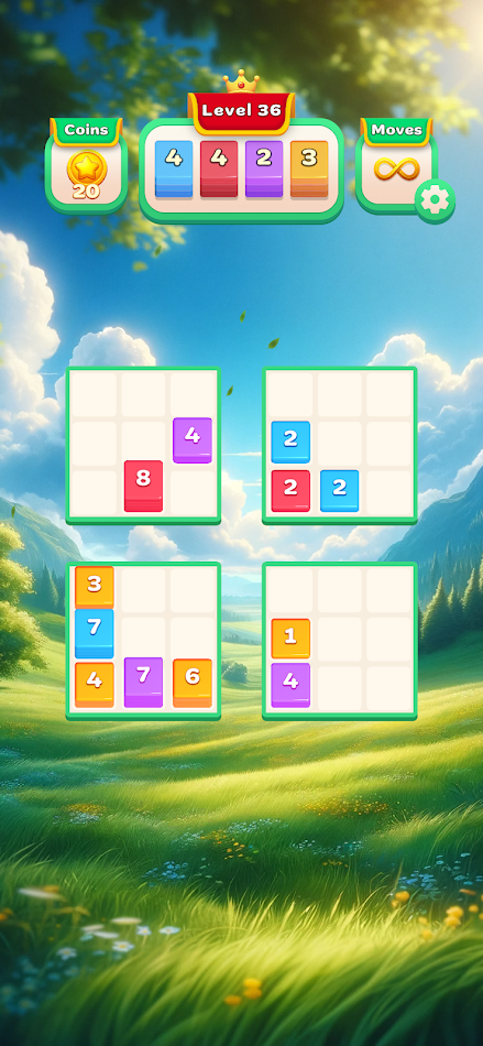 #4. Zen Ten: Calming Puzzle (Android) 作者: Klik Klak