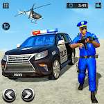 Cover Image of Download US Police Prado Cop Duty City War:Police Car Games 2.4 APK