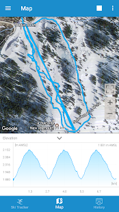 Skifahren - Ski Tracker Bildschirmfoto