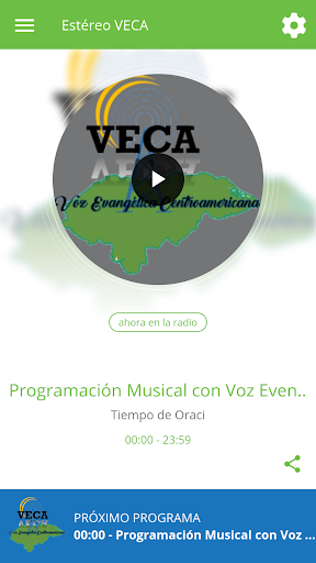 Android application Estéreo VECA screenshort