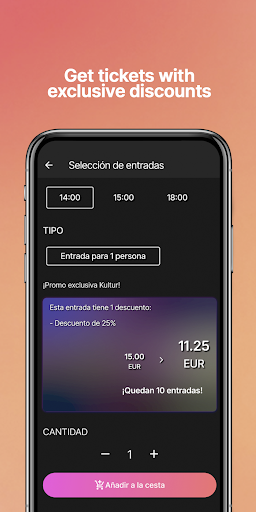 Kultur - Last minute tickets Screen 3