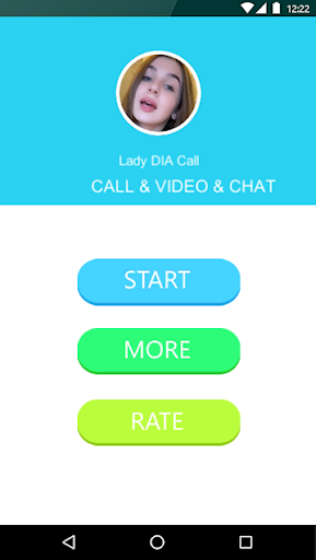 Lady Diana VCall Sim&Fake Chat Screen 2