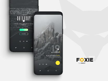 Foxie for KWGT Screenshot