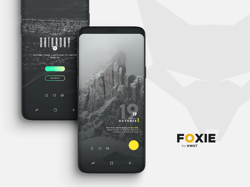 Foxie for KWGT APK [Premium MOD, Pro Unlocked] For Android 3