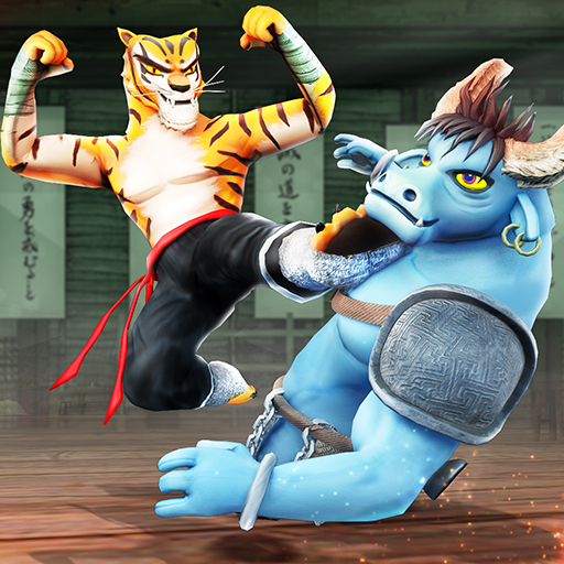 Kung Fu Animal: Fighting Games logo