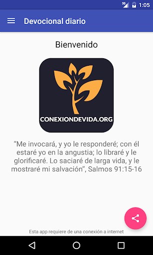 Android application Devocional Diario Cristiano screenshort