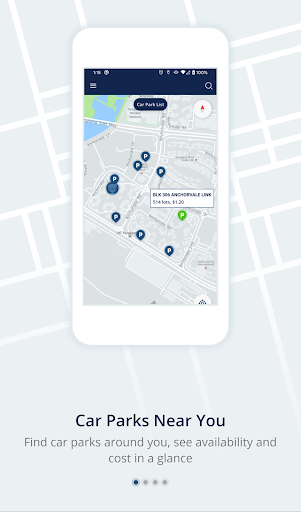 Android application Park&Go @SG screenshort