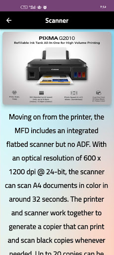 canon g2010 guide Screen 3