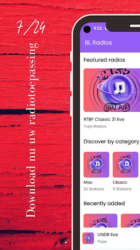 RTBF App Classic 21 Radio BL Screen 3