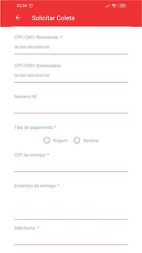 Accert Transportes Screen 2