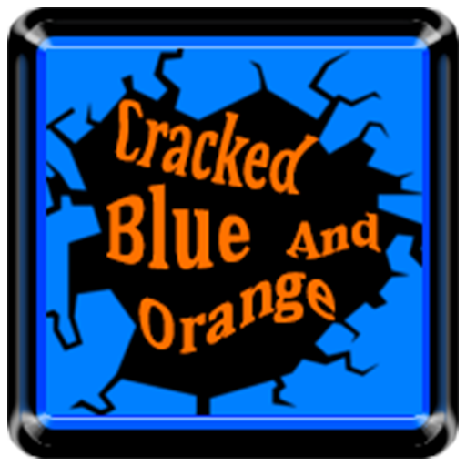 Cracked Blue Orange Icon Pack for  Android – Latest Version & Features app icon
