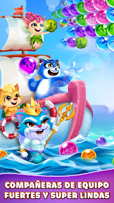 Imágen 2 Bubble Shooter: Cat Pop Island android