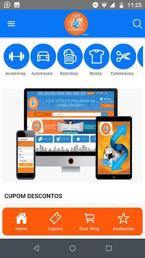 Android application Guia Paraíso Online screenshort