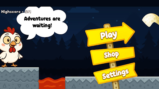 Download and Play Chickenn RRoad Run on PC (Emulator)