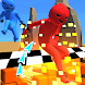 Stickman Run - Hyper Red Crew Jump Race 3D
