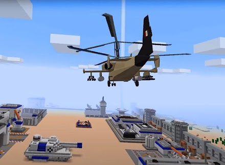 Helicopters Mod Addon for mcpe Screen 1