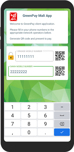 GREENPAY CLIENT MALI Screen 3