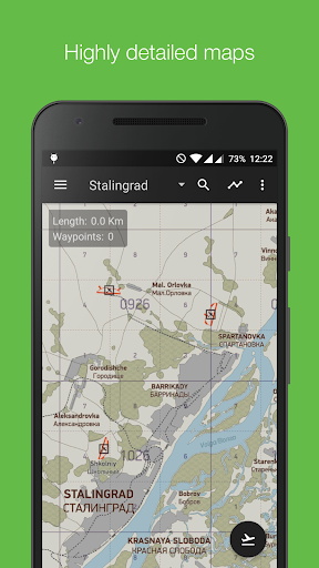 Android application IL-2 Tactical Map screenshort