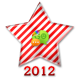 Merry Christmas Gift Theme SMS icon