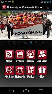 UC Alumni screenshot 2