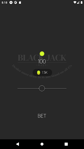 AJ21 - blackjack Screen 2